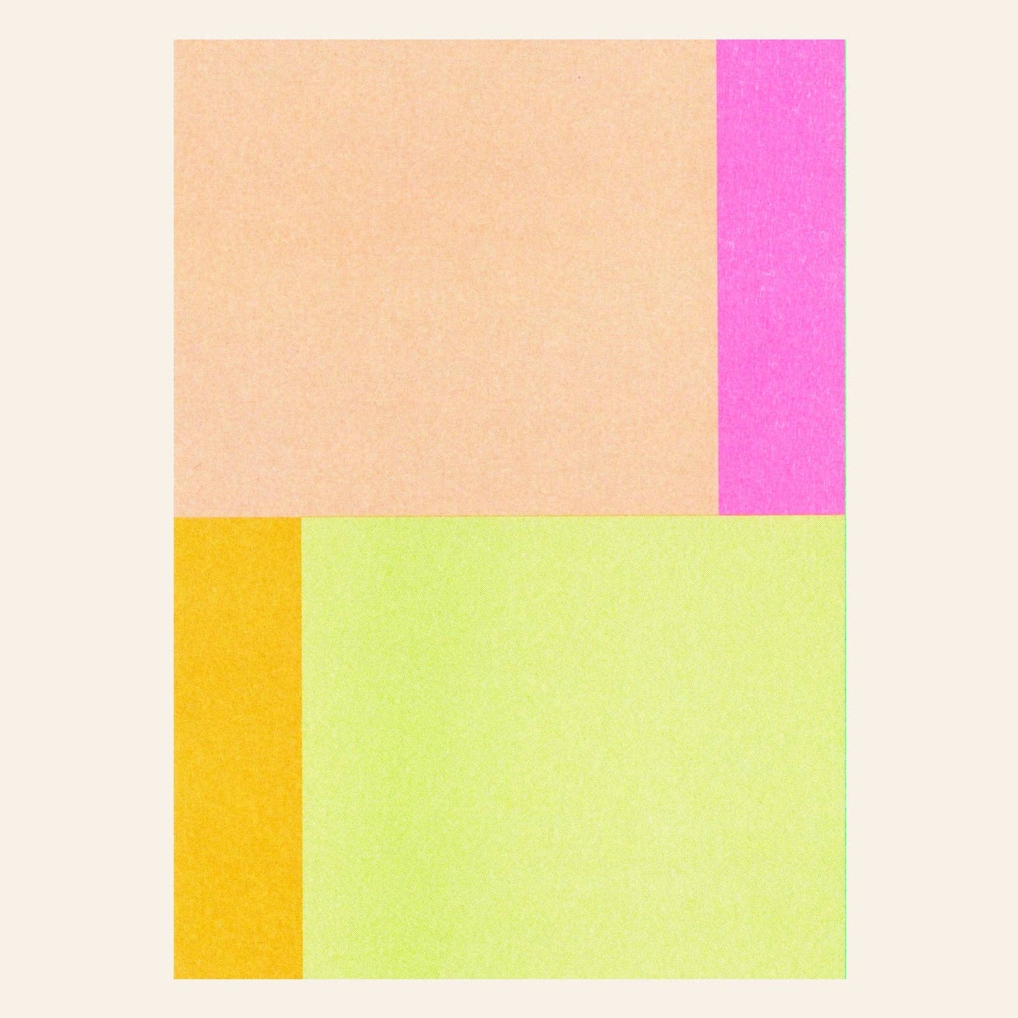 Kleurcode Roze Ansichtkaart