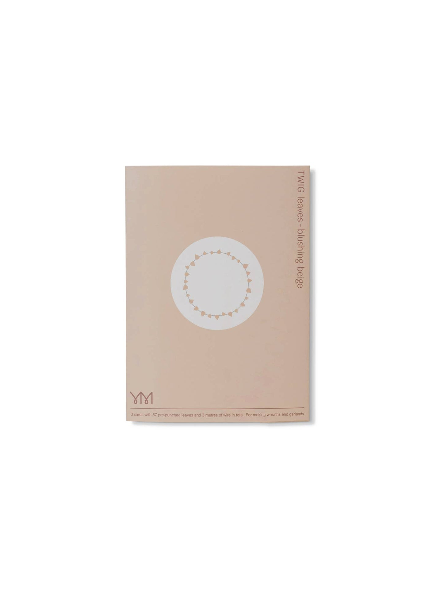 TWIG leaves - blushing beige