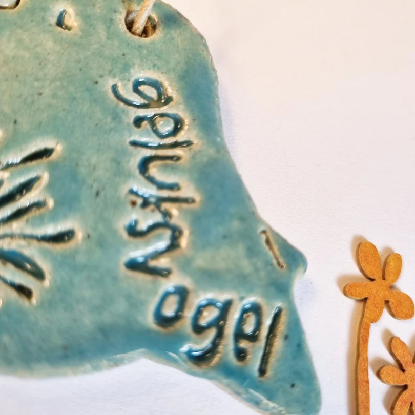 Geluksvogel blauw