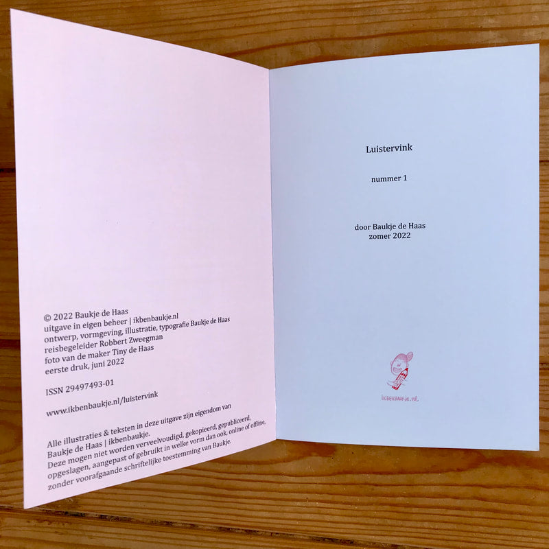 Luistervink - Boekje