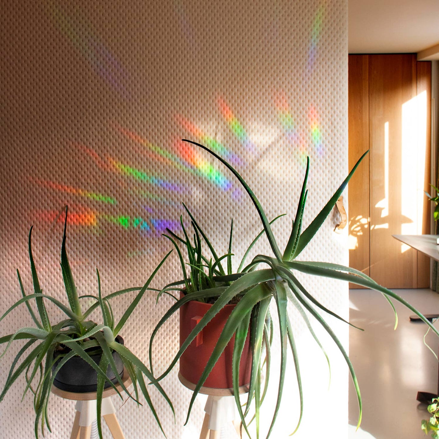 Regenboogmaker Sticker – Vrolijke wolk 🌈