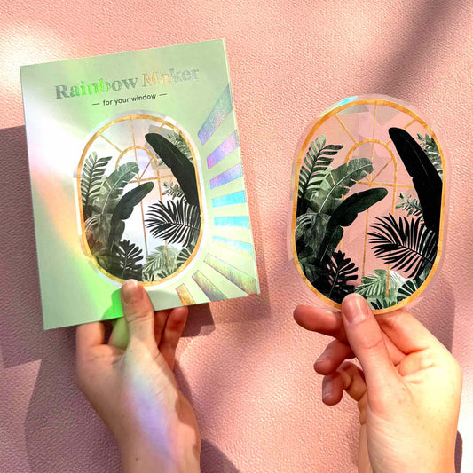 Regenboog Raamticker – Plantenparadijs