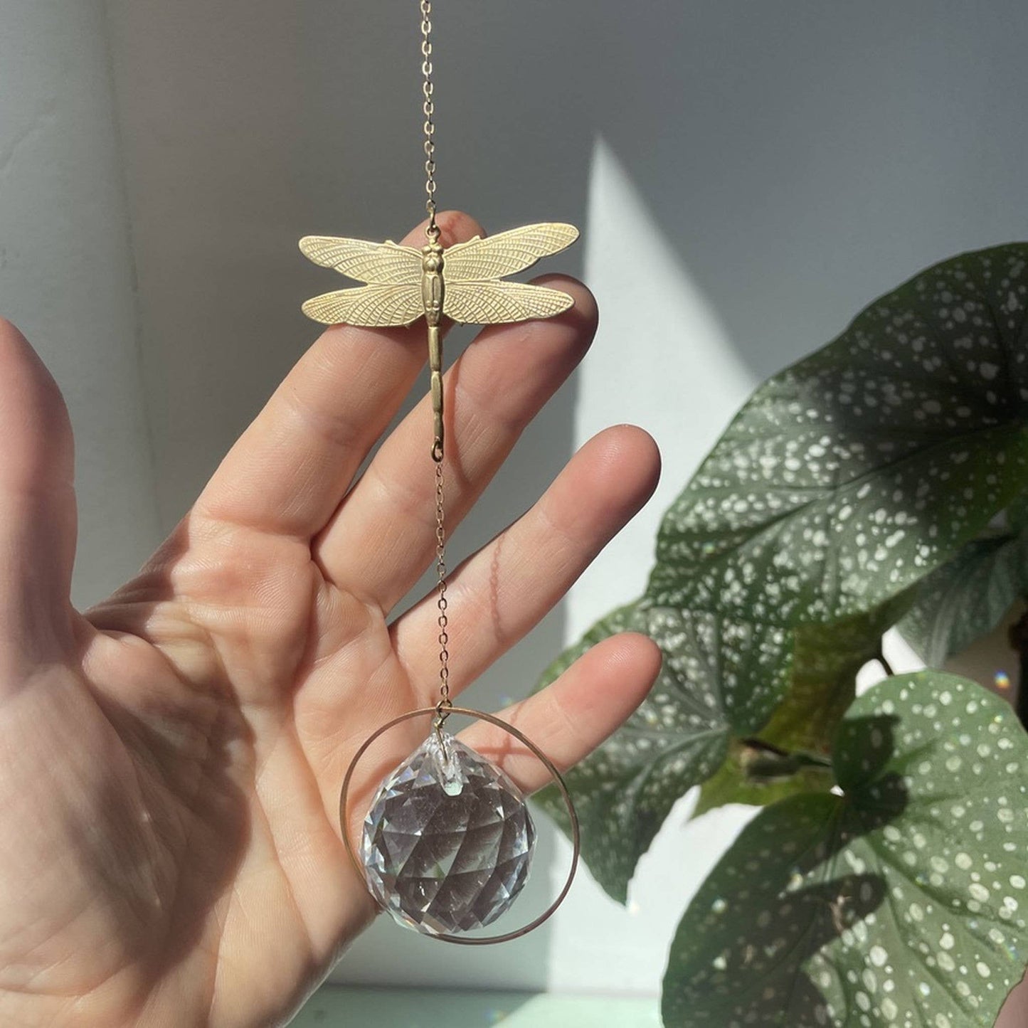 Zonvanger Libelle / lichtvanger / zonnekristal / prisma