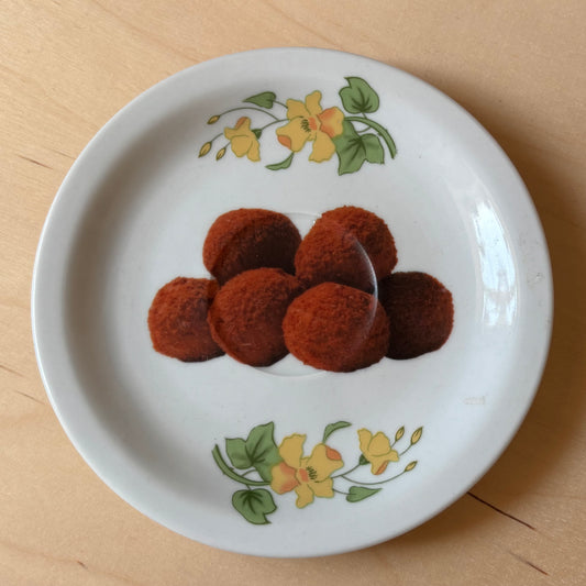 Vintage bordje - bitterballen
