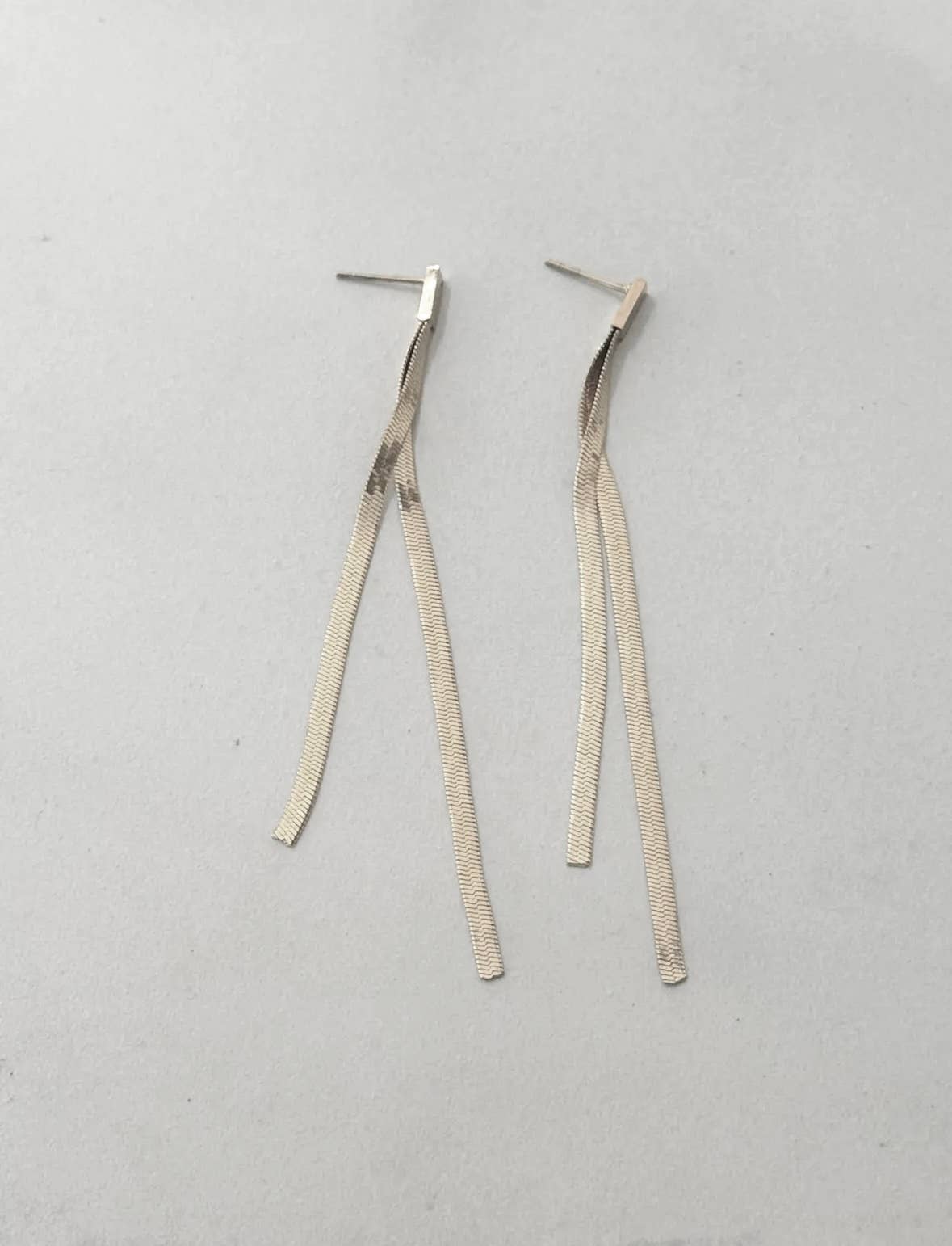 Ketting Oorhangers - Stainless Steel