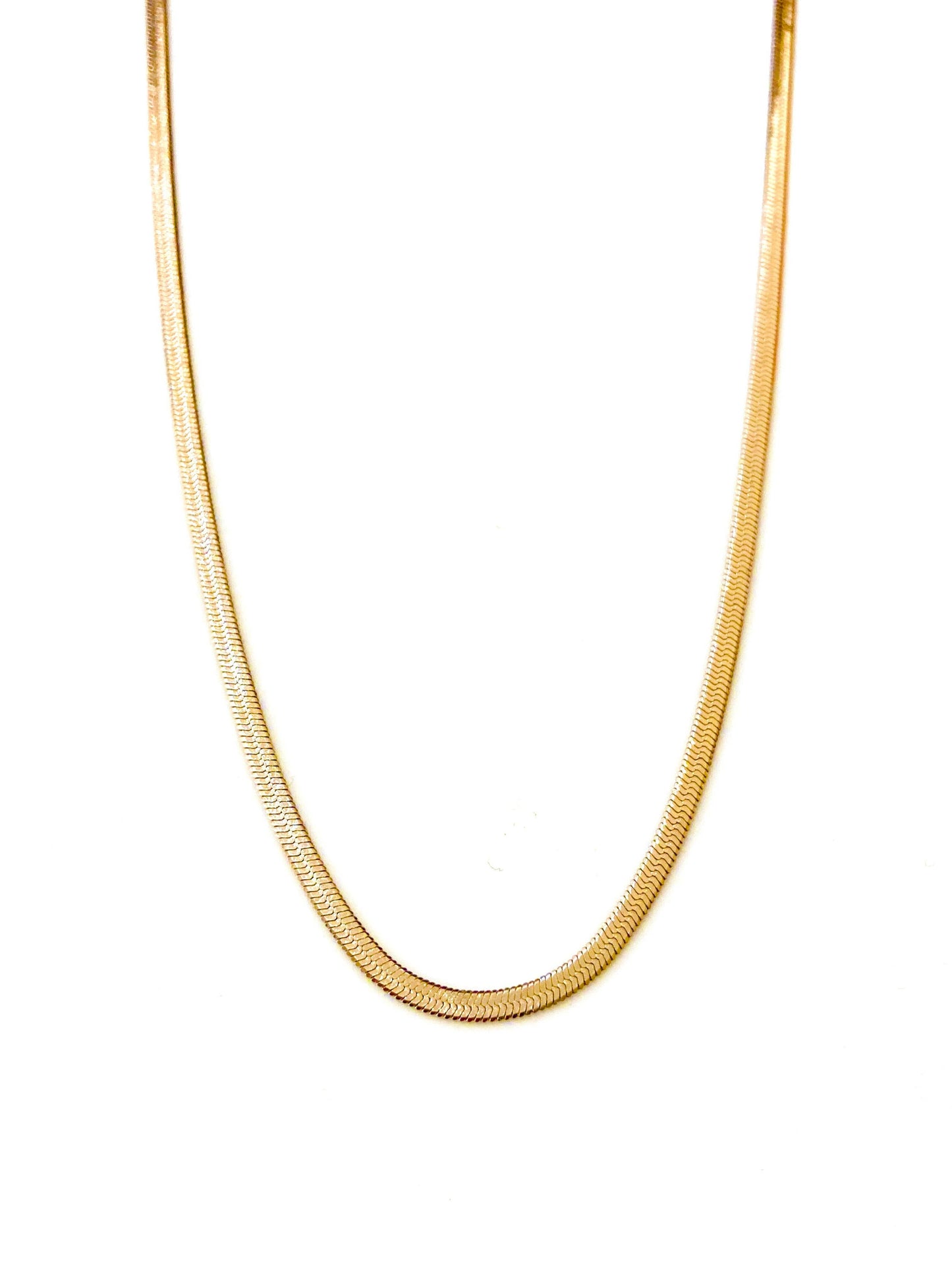 Italiaanse Snake Ketting - Stainless Steel