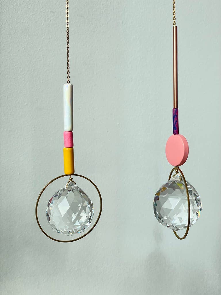 Suncatcher Disc/ Lichtvanger / Raamkristal / Prisma - Disc