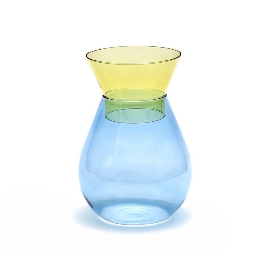 Vaas Twotone - blauw geel