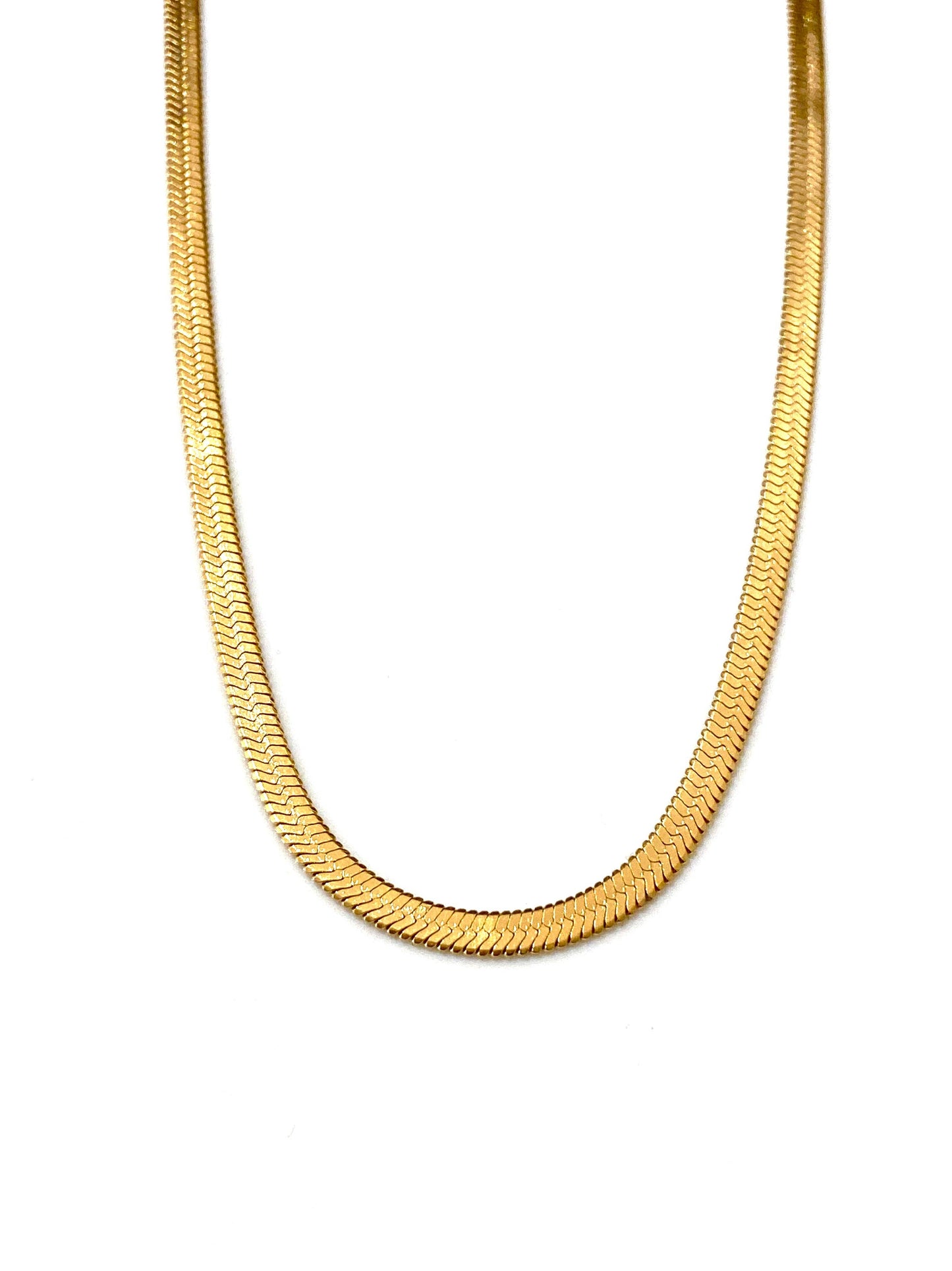 Athena ketting - goud- of zilverkleurig stainless steel