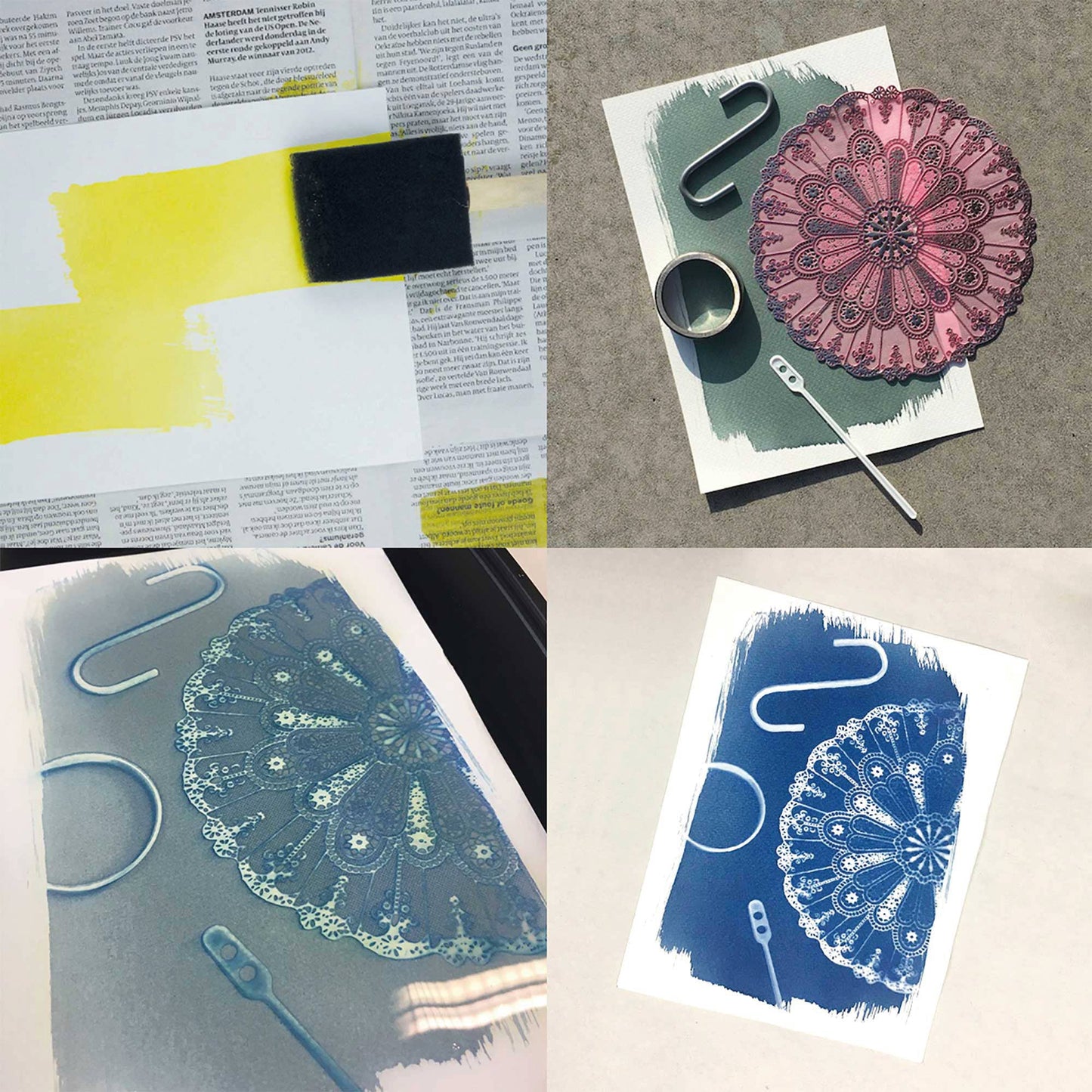 DIY Cyanotype Kit - Postcards