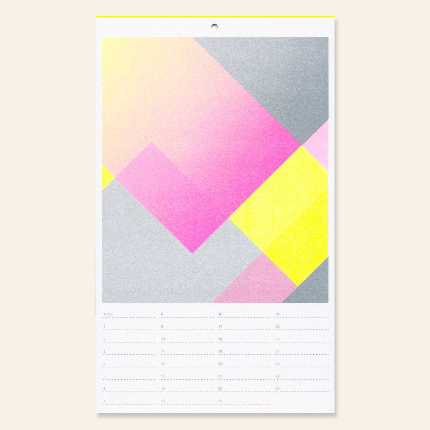 Verjaardagskalender - risografie