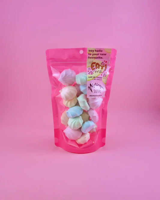 Rainbow Meringue drops