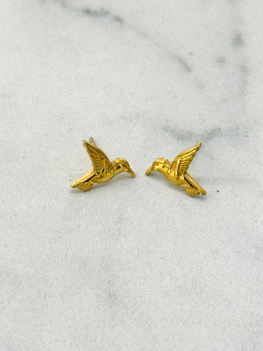 Mini kolibrie oorstekers