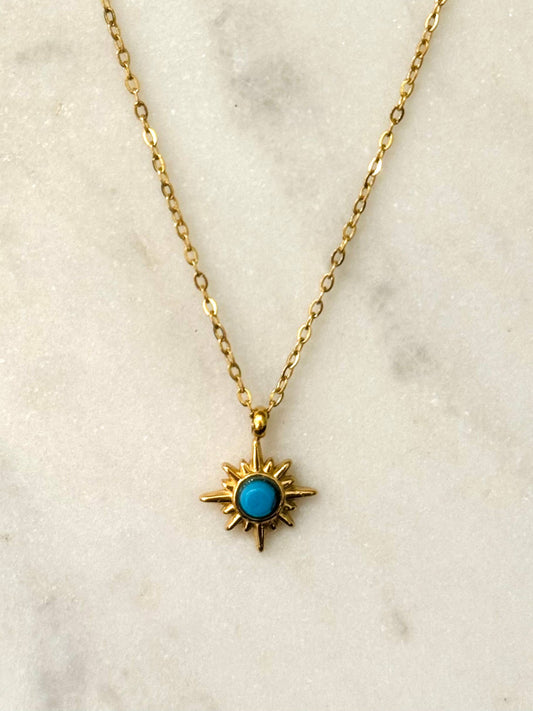 Minimalistische ketting Zon