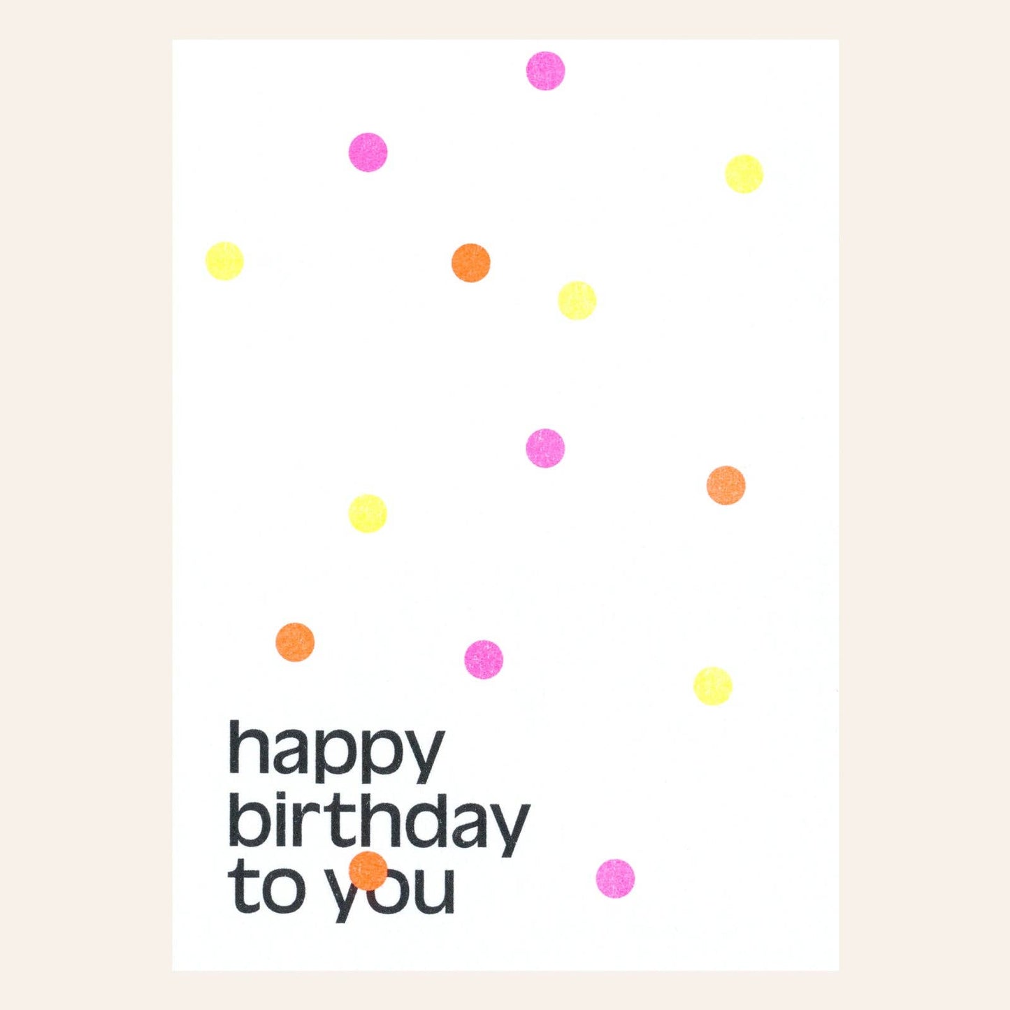 Happy Dots ansichtkaart