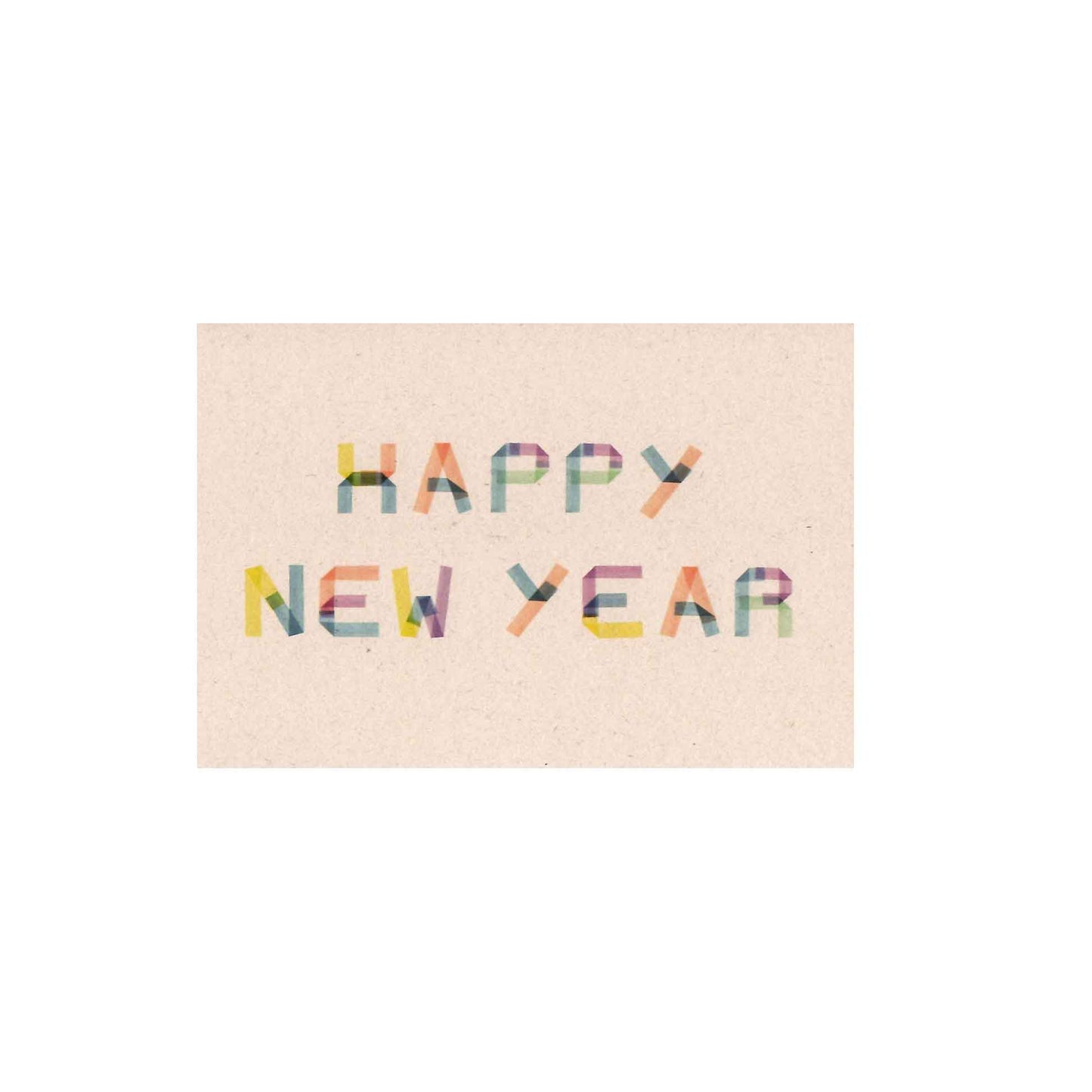 Kaart Happy New Year - Creative Notes