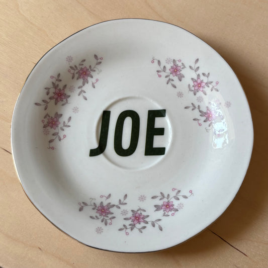 Vintage bordje - Joe