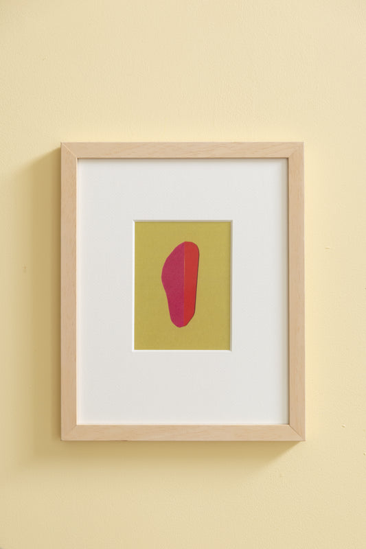 Print Aïsha Kanters | Greenish Yellow | 20 x 25 cm