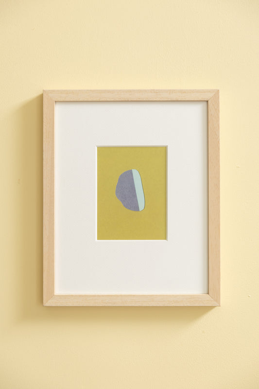 Print Aïsha Kanters | Greenish Yellow | 20 x 25 cm