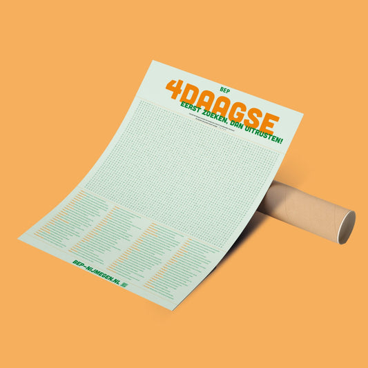 XL woordzoeker - 4Daagse