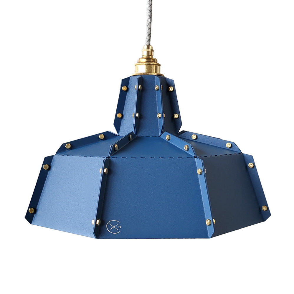 Hanglampie Blauw