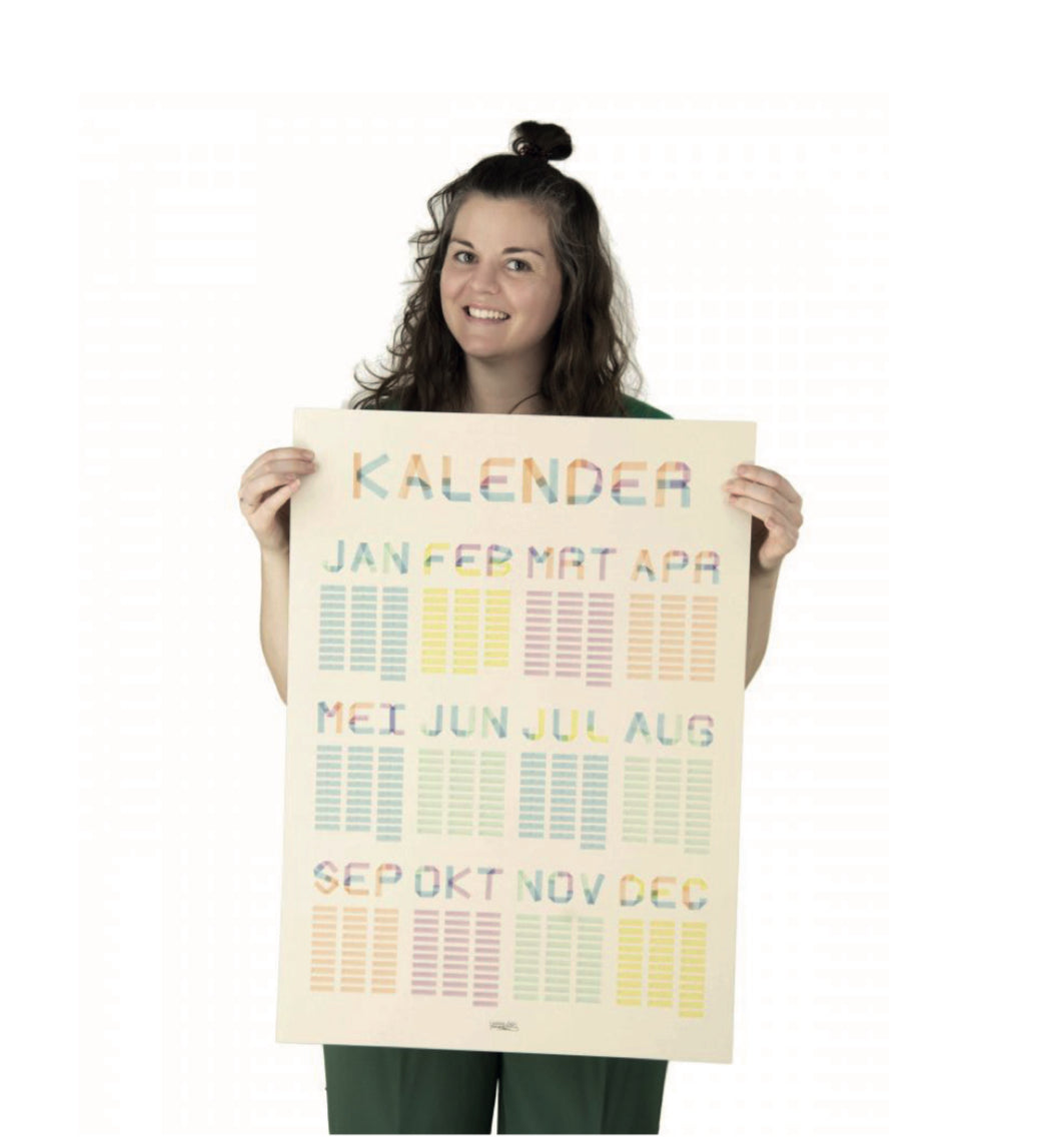 Muur Kalender Poster