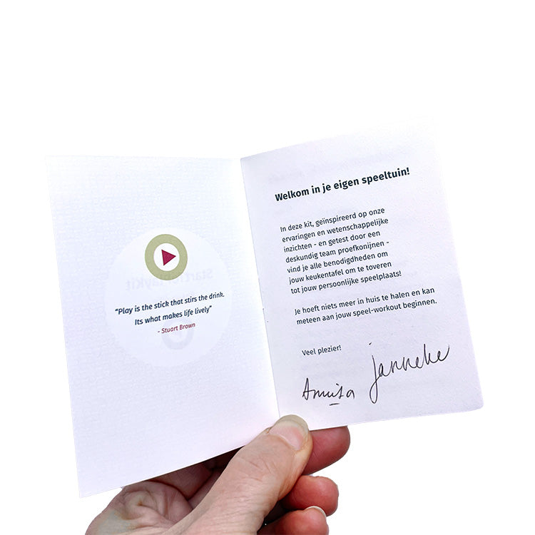 DIY kit met speelse en artistieke materialen - Start to Play Kit