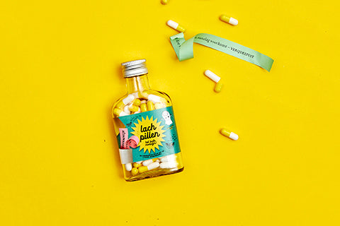 Laughing pills