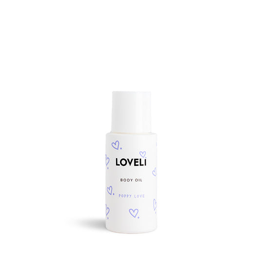 Loveli - Body oil Poppy Love travel size