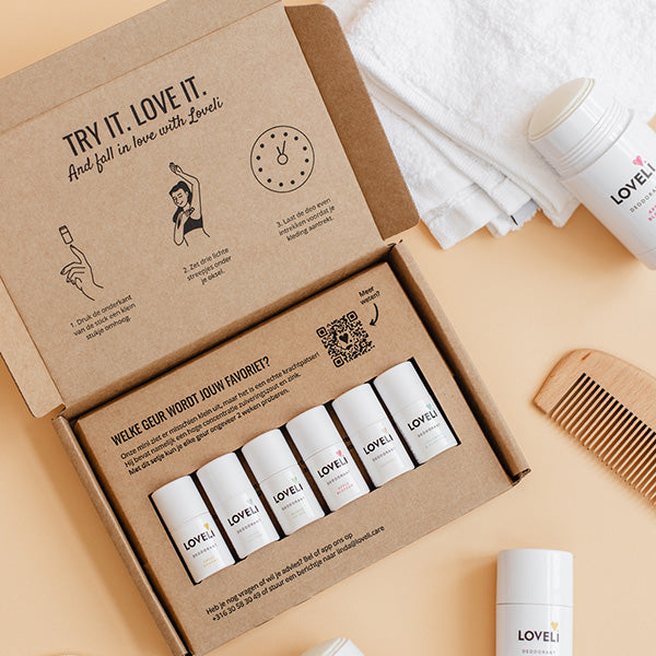 Loveli - Set deodorant mini’s