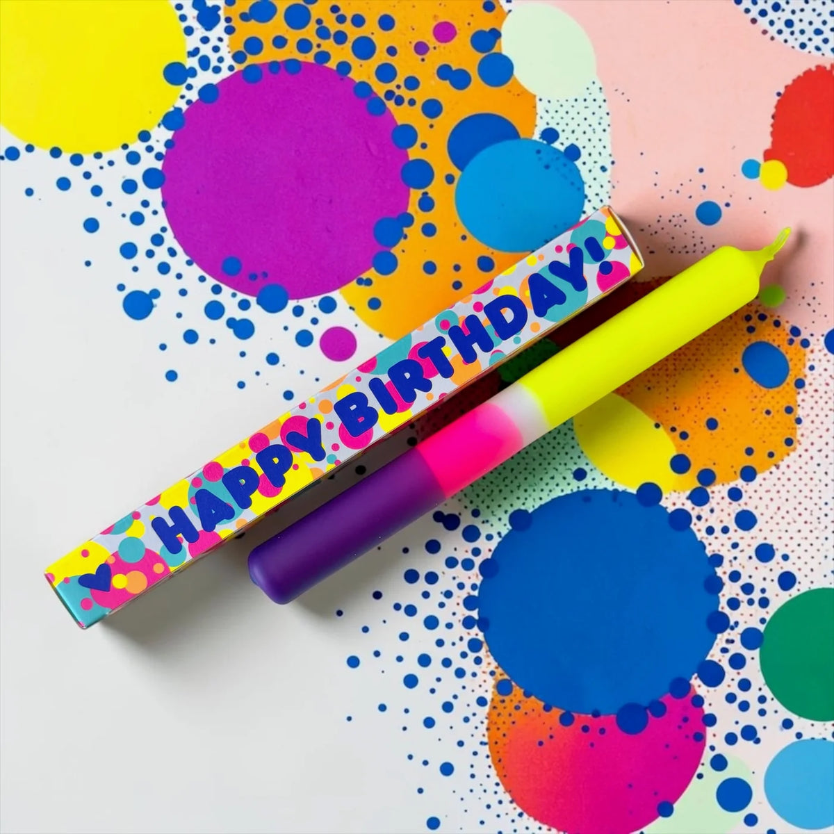 Kaars - Happy Birthday