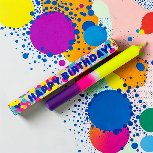 Kaars - Happy Birthday