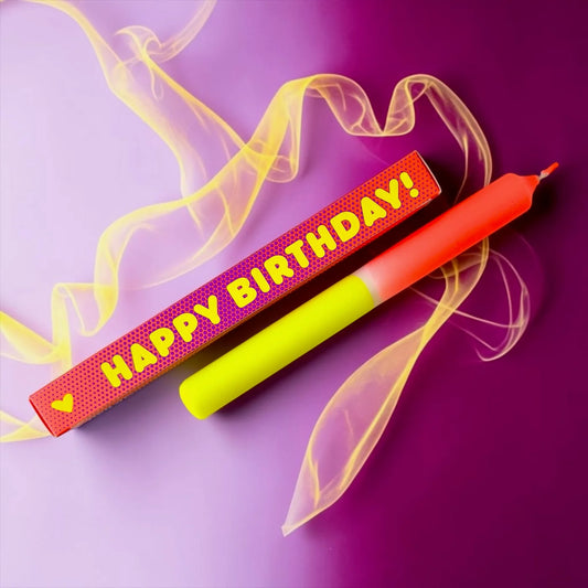 Kaars - Happy Birthday