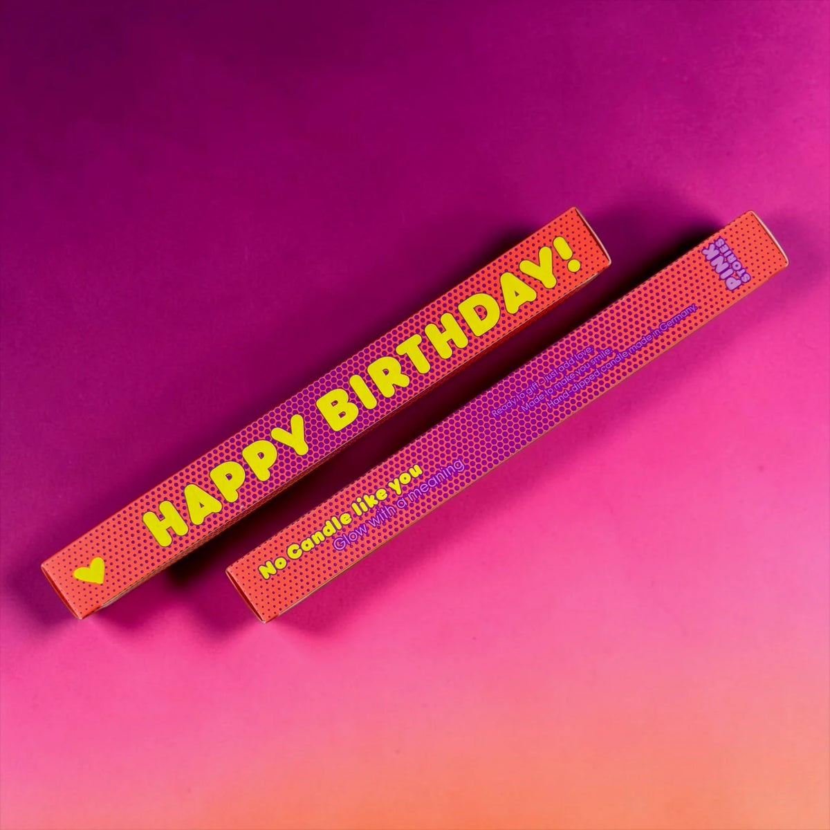 Kaars - Happy Birthday