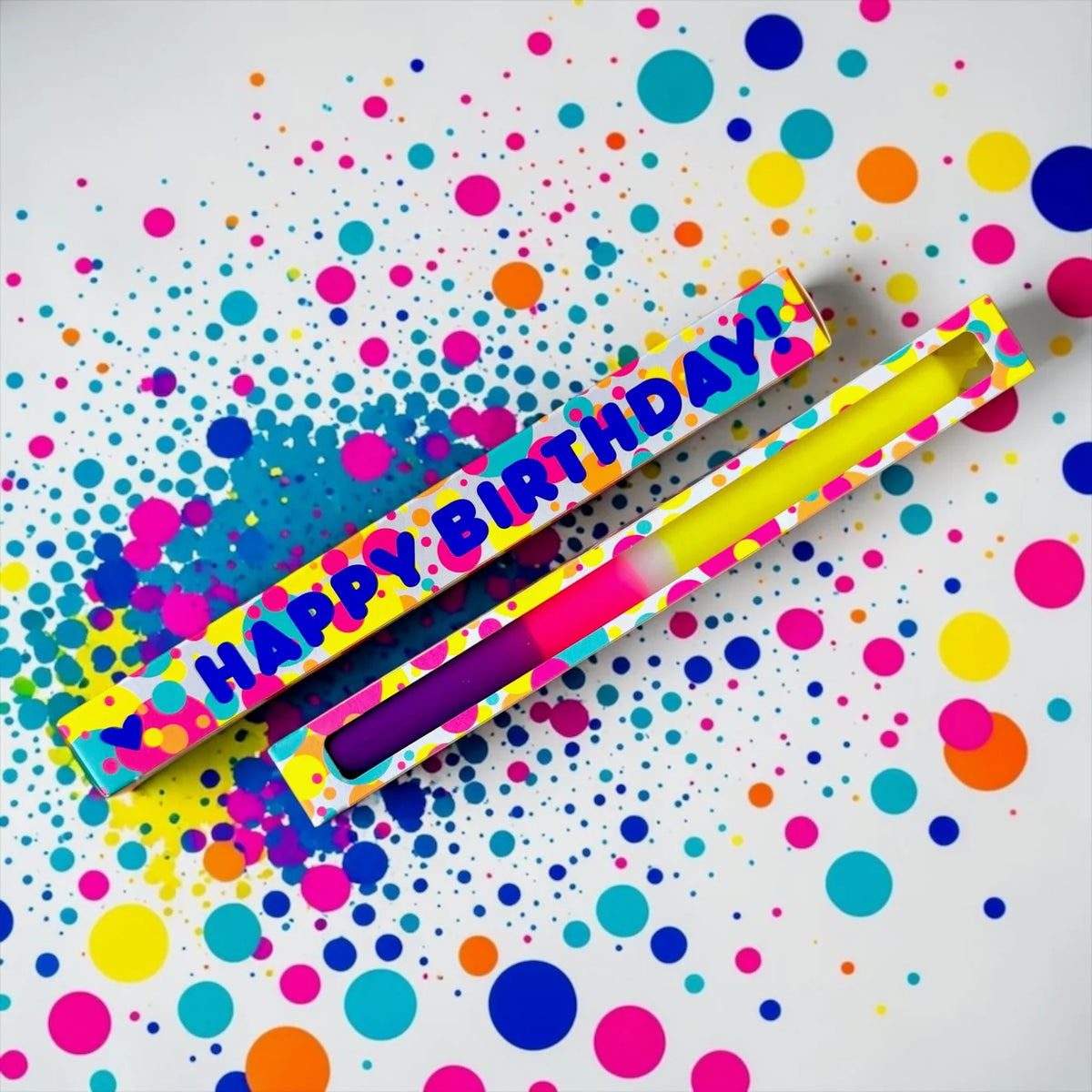Kaars - Happy Birthday