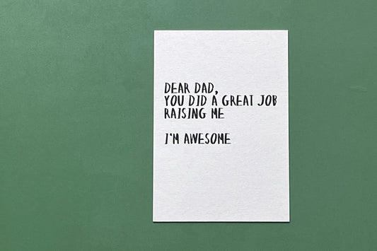 Quoteprent | Dear dad