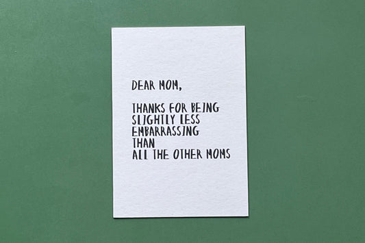 Quoteprent | Dear mom