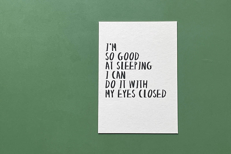 Quoteprent | Sleeping