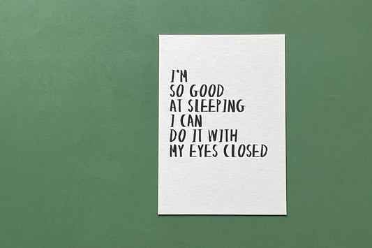 Quoteprent | Sleeping