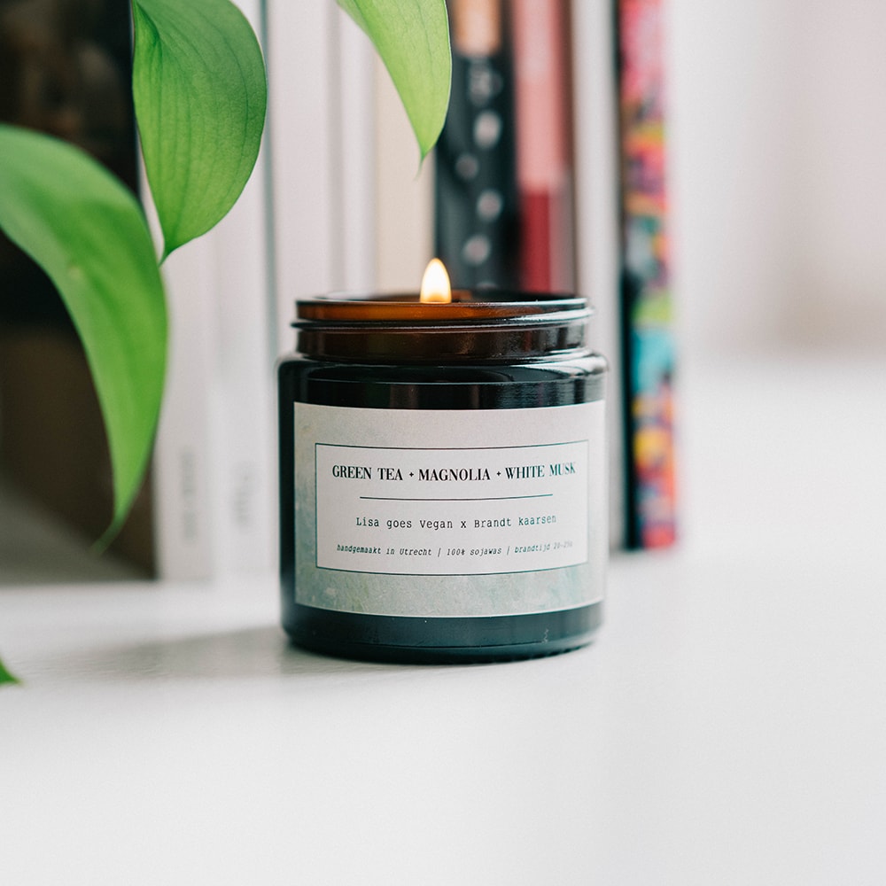 Brandt X Lisa Goes Vegan - Groene thee + Magnolia + Witte Musk