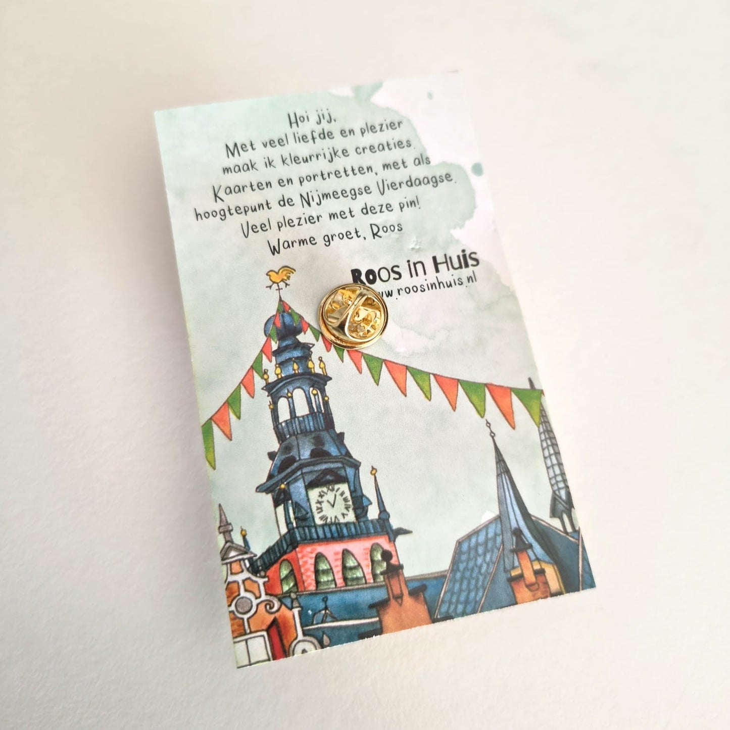 Vierdaagse cadeau - Pin