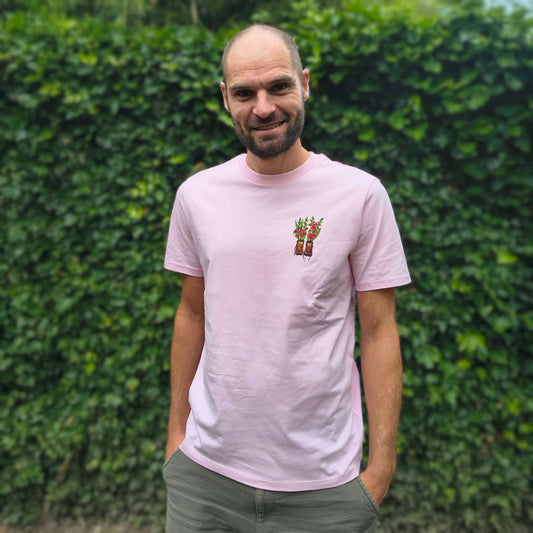 Vierdaagse t-shirt wandelaars roze