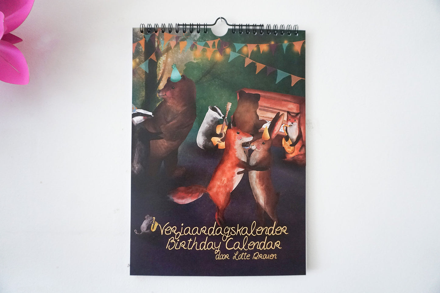 Verjaardags kalender - Onderweg met vos