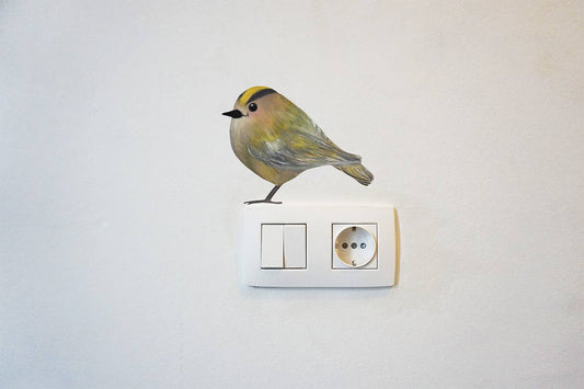 Muursticker Goudhaantje