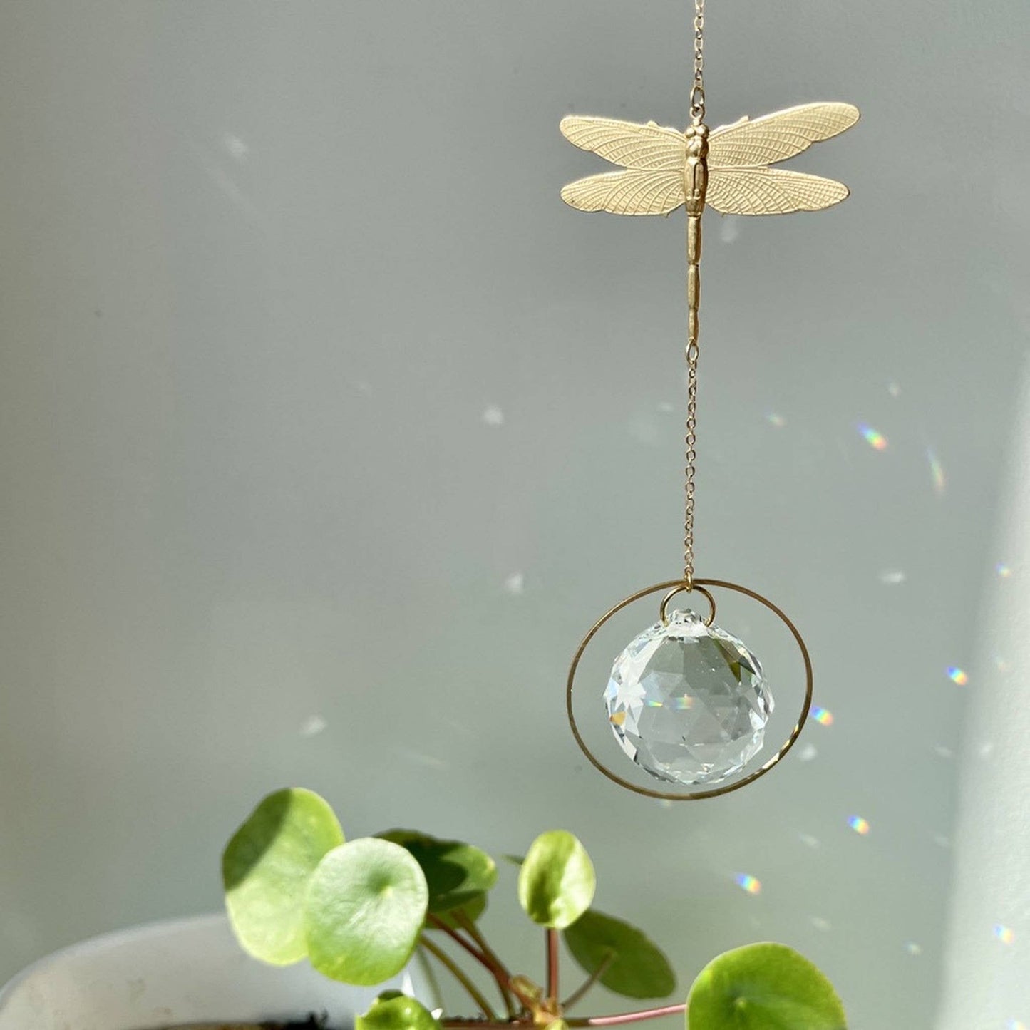 Zonvanger Libelle / lichtvanger / zonnekristal / prisma