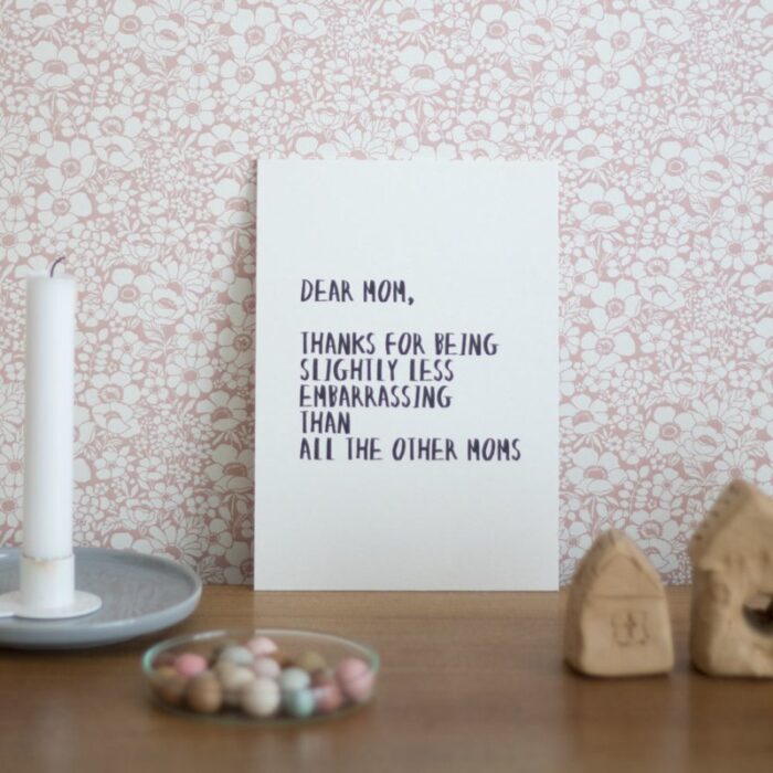 Quoteprent | Dear mom