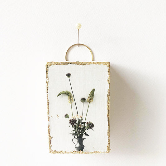 Vintage Flowers - vintage blokje