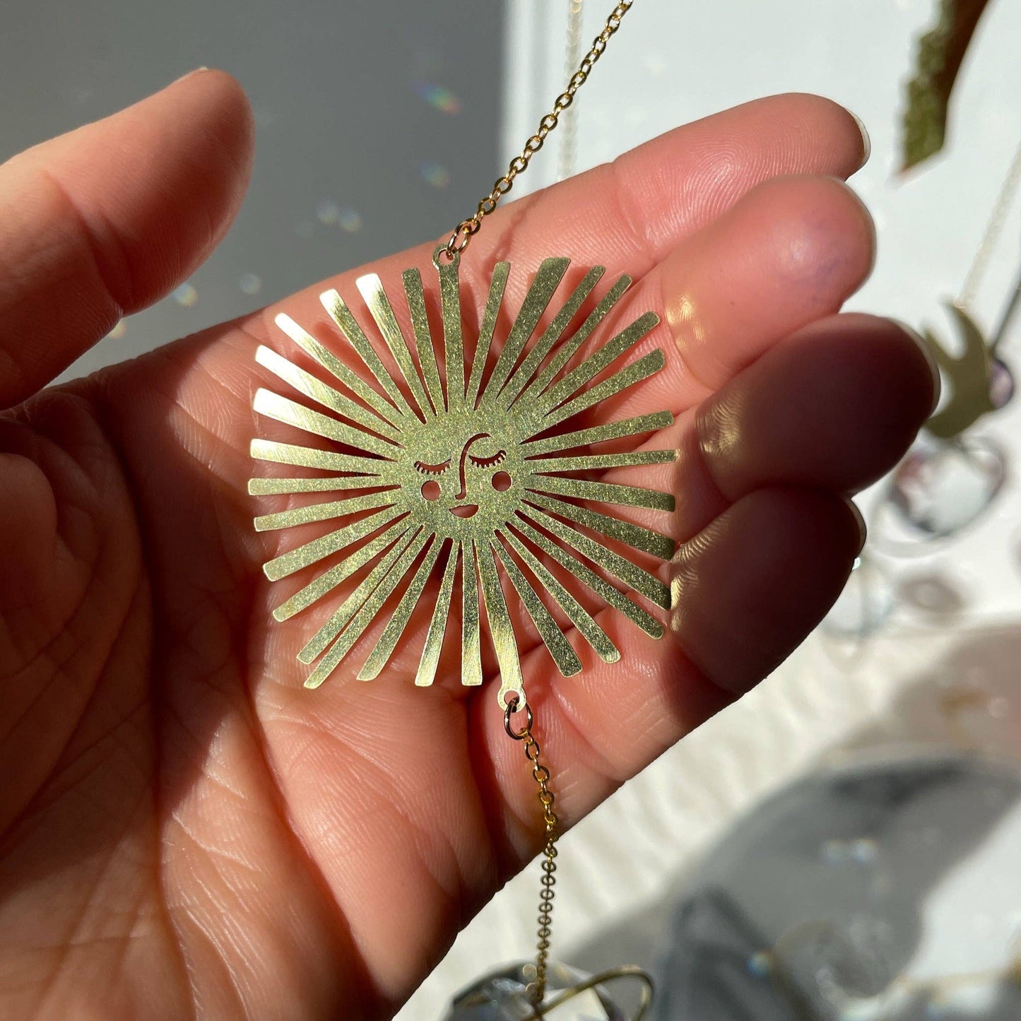 Suncatcher zon / lichtvanger / raamkristal / prisma