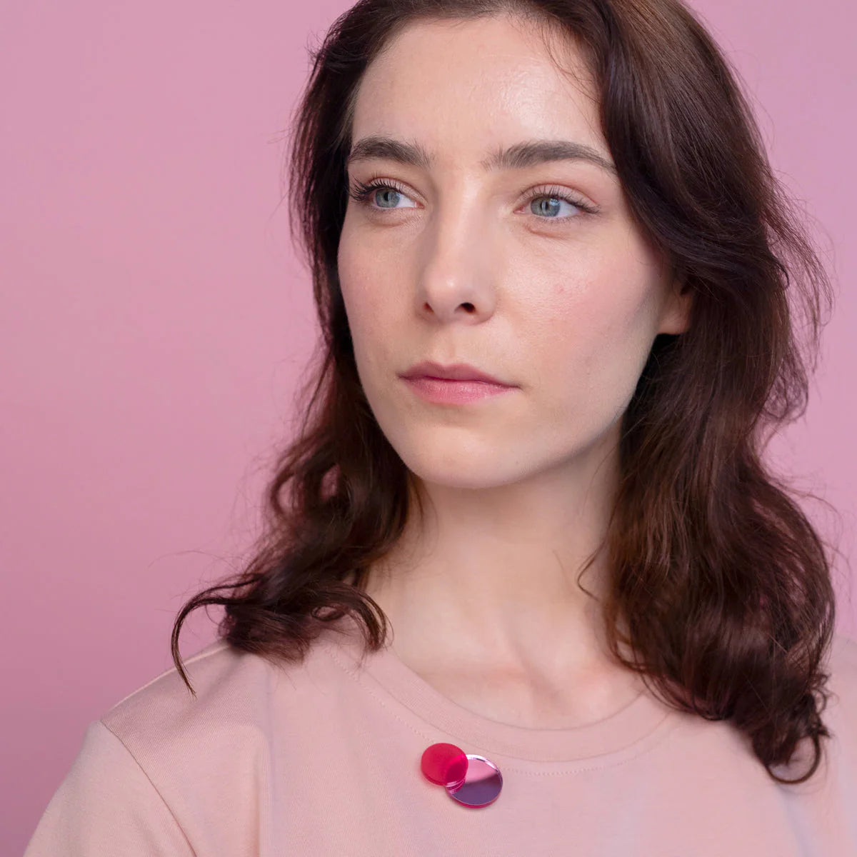 Fettibrooch - Raspberry Delight