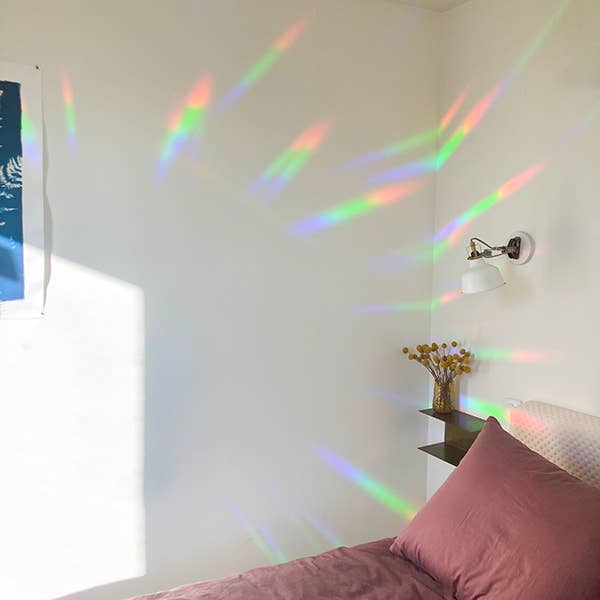 Regenboogmaker Sticker – Vrolijke wolk 🌈